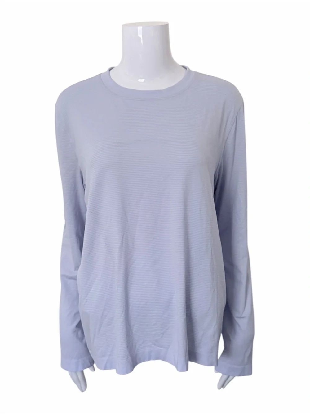 lululemon athletica Swiftly Tech Relaxed Fit Tee Size 8 Serene Blue